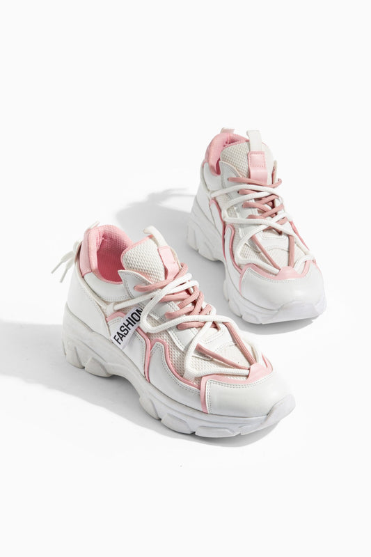Kadın Kalın Taban Sneaker Günlük Rahat Spor Ayakkabı