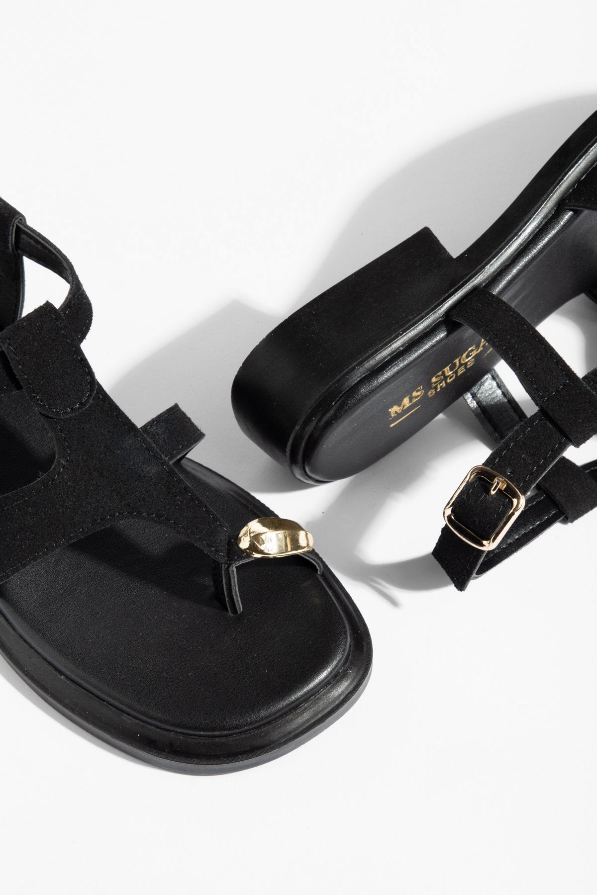 Kadın Golden Touch T-Strap Parmak Arası Sandalet