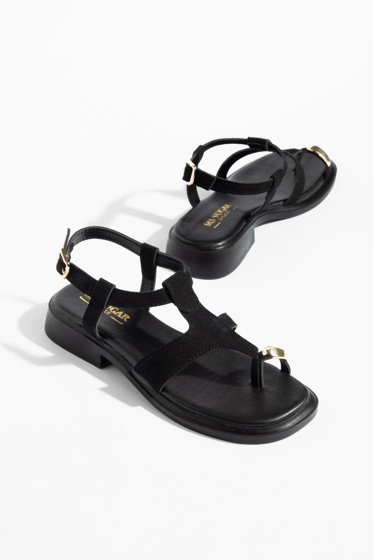 Kadın Golden Touch T-Strap Parmak Arası Sandalet