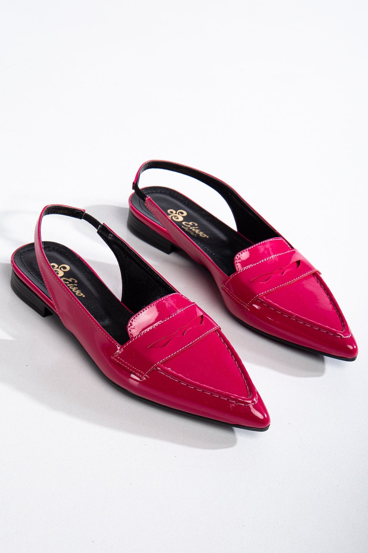 Kadın Arkası Açık Loafer Babet