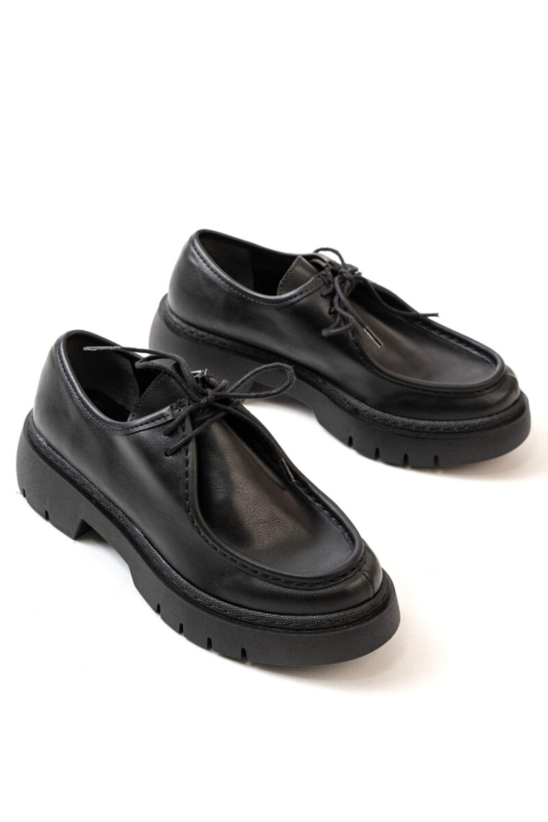 Golf Bağcıklı Oxford Loafer Ayakkabı - Görsel 7